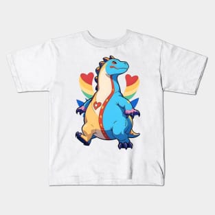 Fun Cartoon Dino 05 Kids T-Shirt